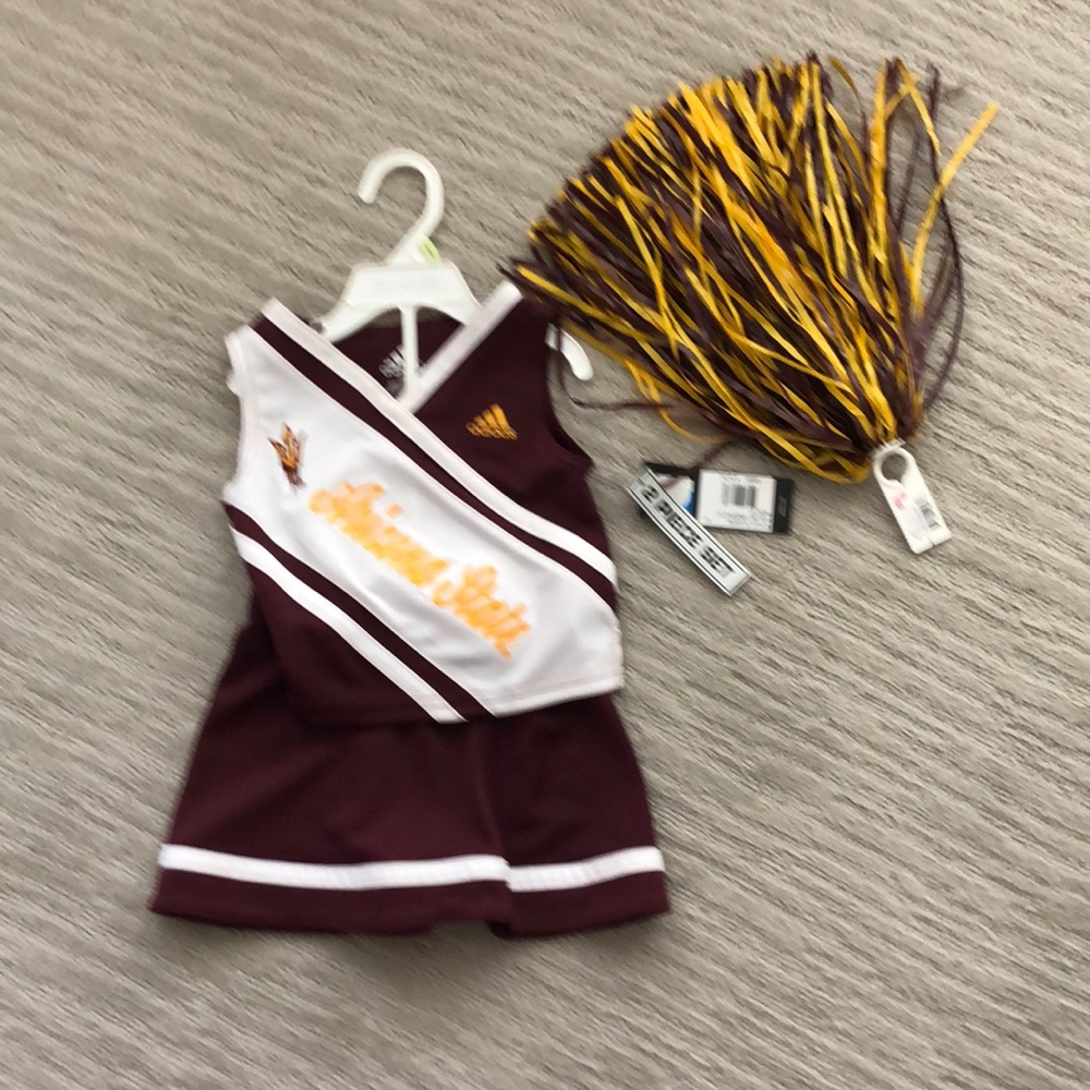 Toddler girls Arizona State skirt & top